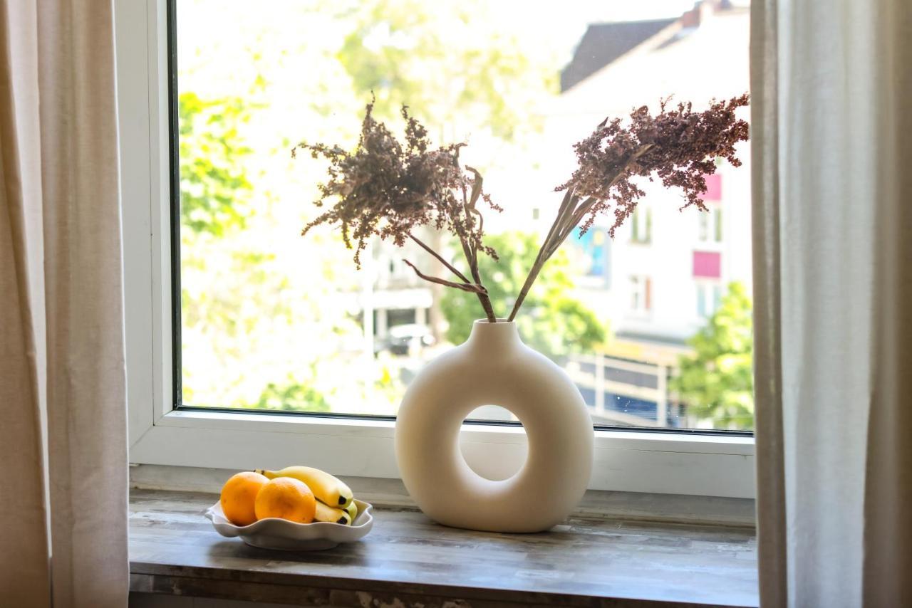 80Qm Luxurioese Designerwohnung Im Herzen Bochums Exterior foto